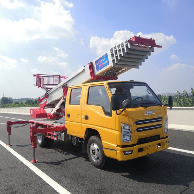 解放出租云梯车电话 水泥上楼