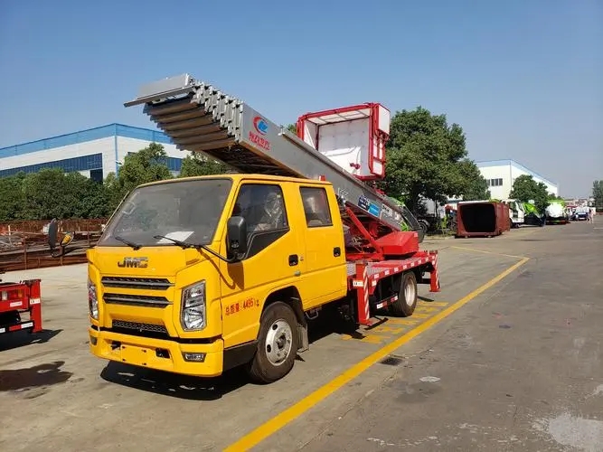 解放附近云梯车出租 砂石搬运